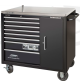 BAHCO 1475KXL8CBKSTSS Carrello Porta Attrezzi 8 Cassetti Pensile Nero Top Inox