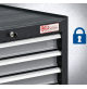 BGS 4062 Carrello Portautensili Officina 7 Cassetti 263 Utensili Completo CE