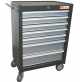 BGS 4062 Carrello Portautensili Officina 7 Cassetti 263 Utensili Completo CE