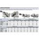 BORLETTI MBSA210 Morsa di Precisione con Barra Seno 210mm 73x35mm Apertura 100