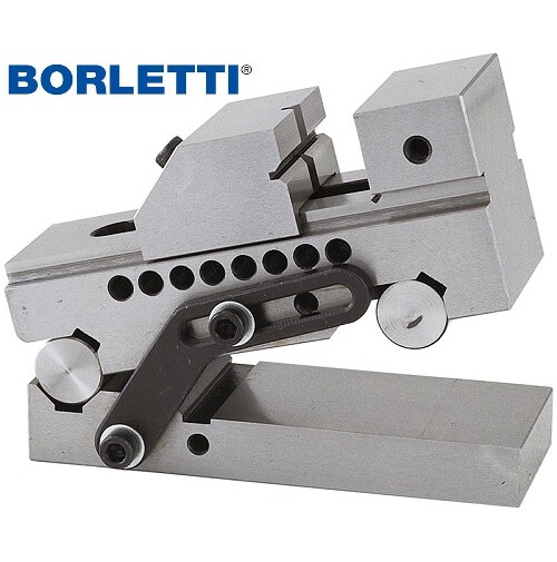 BORLETTI MBSB140 Morsa Precisione Barra Seno 140mm Ganasce 50x25 Apertura 65 CE