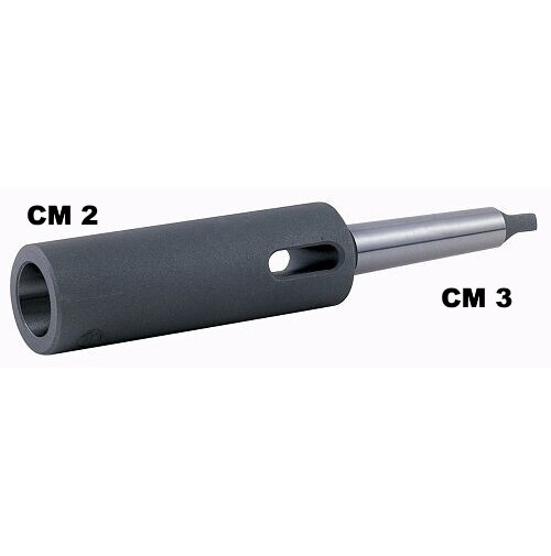 BUSSOLA DI RIDUZIONE DA CONO MORSE 3 A CONO MORSE 2 LUNGA TEMPRATA 