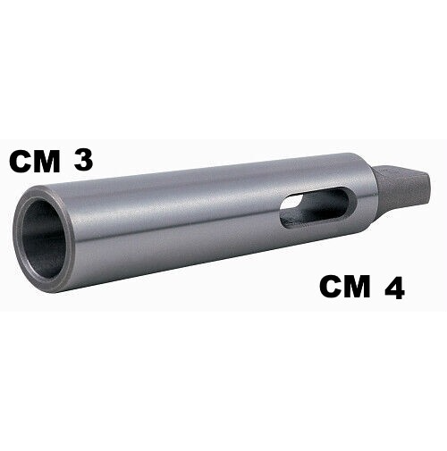 BUSSOLA DI RIDUZIONE DA CONO MORSE 4 A CONO MORSE 3 WEMEX CM4 CM3 TRAPANO FRESA