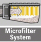 Bosch Levigatrice smerigliatrice orbitale piastra Microfilter aspirazione 