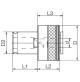 Bussola Portamaschi porta maschi tipo Export LTF con frizione GR1FE0755 M10