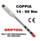 CHIAVE DINAMOMETRICA AUTO MOTO A CRICCHETTO GRIPTOOL 14 - 68 Nm 1/2