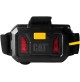 COPPIA 2PZ TORCIA FRONTALE A LED BATTERIA LUCE LAMPADA DA TESTA SPORT 4 FUNZIONI