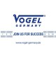 Calibro digitale professionale a corsoio Vogel 300 mm acciaio inox display LCD