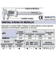 Calibro elettronico digitale Borletti 150 mm acciaio inox professionale corsoio