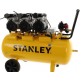 Compressore aria elettrico portatile Stanley silenziato silenzioso 8 bar 100 lt
