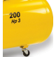 Compressore elettrico aria 200 lt litri professionale monofase 230v 3hp cinghia