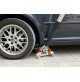 Cric crick idraulico a carrello per auto  alluminio 2,5t ribassato professionale