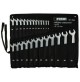 FERVI 0544 Set 25 Chiavi Combinate Satinate 6-32 mm Acciaio Cr-V Professionali
