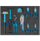 FERVI C600C4 Carrello Portautensili 7 Cassetti 298 Utensili Officina Garage CE