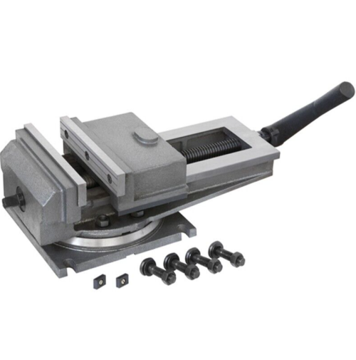 FERVI M024/250 Morsa a Macchina Girevole 360° Ganasce 250mm trapano fresatrice