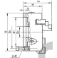 FERVI M075A/250 Mandrino Autocentrante Precisione Tornio 250mm 3+3+3 Griffe CE
