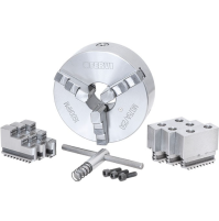 FERVI M075A/250 Mandrino Autocentrante Precisione Tornio 250mm 3+3+3 Griffe CE