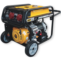 GENERATORE CORRENTE BENZINA 8 KW GRUPPO TRIFASE AVR PORTATILE LTF RP10000-SE CE