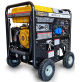 GENERATORE DI CORRENTE A BENZINA SALDATRICE COMPRESSORE MULTIFUNZIONE 3 IN 1