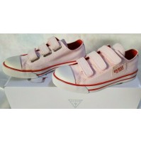 GUESS TYLER PATCH LOW PINK SCARPA SCARPE SPORTIVE BAMBINA ROSA JUNIOR N. 29