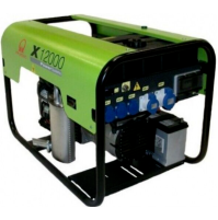 Generatore corrente gruppo elettrogeno benzina monofase 10kw Pramac Honda X12000