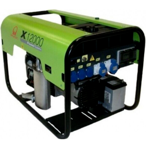 Generatore corrente gruppo elettrogeno benzina monofase 10kw Pramac Honda X12000