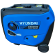 Generatore corrente inverter silenziato Hyundai 65158 4 KW avviamento elettrico