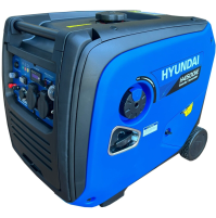Generatore corrente inverter silenziato Hyundai 65158 4 KW avviamento elettrico