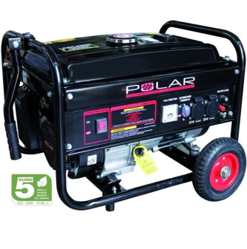 Generatore di corrente a benzina 2,8 kw gruppo elettrogeno monofase AVR 220V