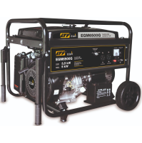 Generatore di corrente benzina 5,5 kw avviamento elettrico monofase AVR 220V