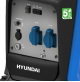 Generatore di corrente gruppo  inverter silenziato benzina 3,5 kw Hyundai 65157