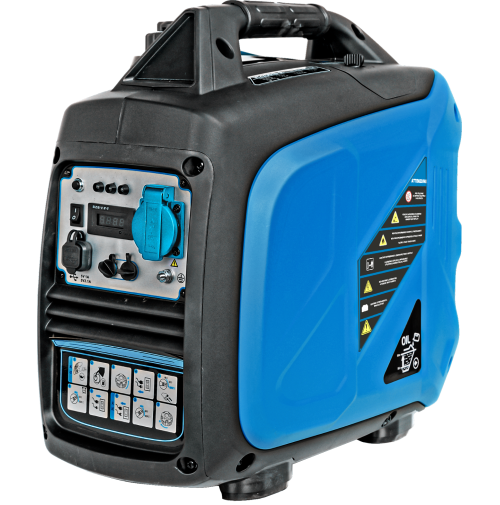 Generatore di corrente inverter silenziato portatile a benzina 4T Hyundai 2 kw 