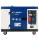 HYUNDAI 65255 GENERATORE CORRENTE DIESEL SILENZIATO 8,5KW MONOFASE TRIFASE AVR