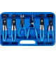Kit Serie Set 9 pinze universali per fascette fascetta manicotto manicotti auto
