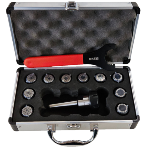 LTF MS2ER2510 Set Mandrino Portapinze CM2 ER25 10 Porta Pinze Frese 3-16mm CE