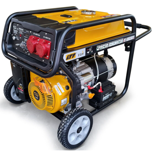 LTF RP9000-SE Generatore corrente benzina 7,5 KW gruppo elettrogeno trifase AVR