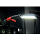 Lampada lavoro magnetica snodata COB LED batteria torcia usb officina emergenza