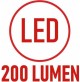 Lampada portatile batteria Torcia LED Magnetica Compatta Manico Supporto Gancio