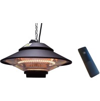 Lampada riscaldante elettrica soffitto sospensione infrarossi telecomando 1500 W