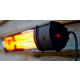 Lampada stufa riscaldatore elettrico a raggi infrarossi con telecomando 2000W