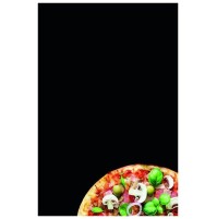 Lavagna in Plexiglass da parete  bar ristorante enoteca pub 48x72 cm Pizza