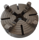 MANDRINO PER TORNIO 350 MM 4 GRIFFE INDIPENDENTI PIATTAFORMA 350MM CAM LOCK D6