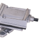 MORSA A VITE CON BASE GIREVOLE GANASCIA 100 MM APERTURA 85 MM PER TRAPANO FRESA