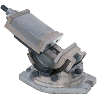 MORSA BASE GIREVOLE INCLINABILE WEMEX GANASCIA 100 MM APERTURA PER TRAPANO FRESA