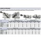 MORSA DI PRECISIONE INCLINABILE RAPIDA BARRA SENO LTF INCLINABILE ACCIAIO 245 MM