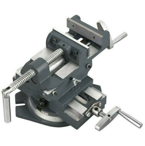 MORSA ORIENTABILE A CROCE CON BASE GIREVOLE FERVI 0188/150G PER TRAPANO FRESA