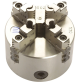 Mandrino autocentrante per tornio a doppia guida 250 mm 4 griffe reversibili LTF