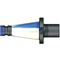 Mandrino riduzione per frese DIN 2080 con vite ISO 50 Cono Morse 4 H65 CM4 MT4