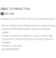 Mediacom MD-C308 Convertitore cavo da Usb a Hdmi Plus Vga Mac Windows