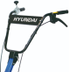 Motozappa Hyundai 4.5HP Motore 4 Tempi 140cc Benzina Zappatrice Orto 650mm 35110
